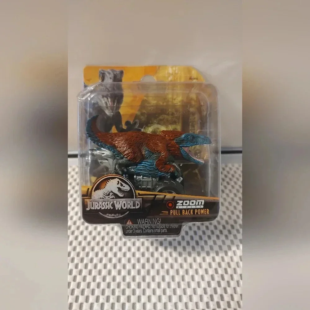 Jurassic World Zoom Riders Pull Back Power Vehicle Car Toy Giganotosaurus NWT